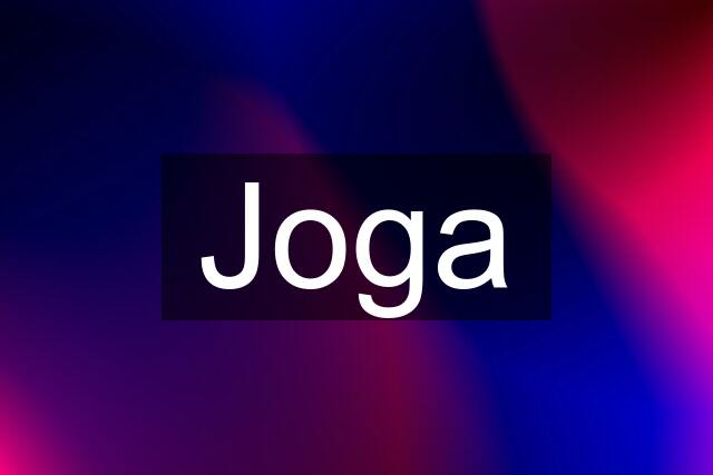 Joga