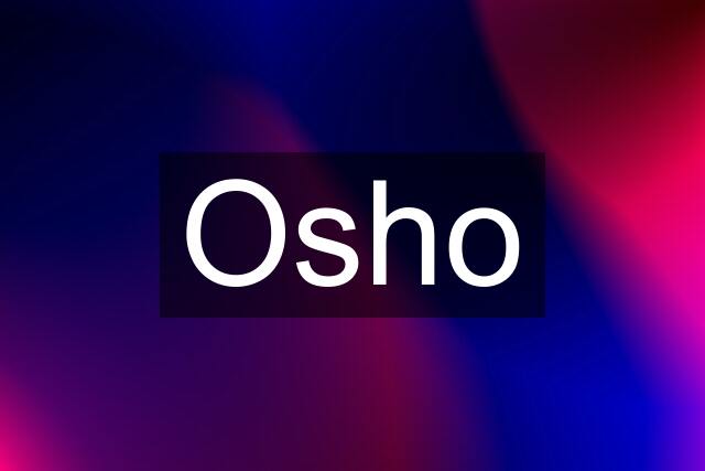 Osho