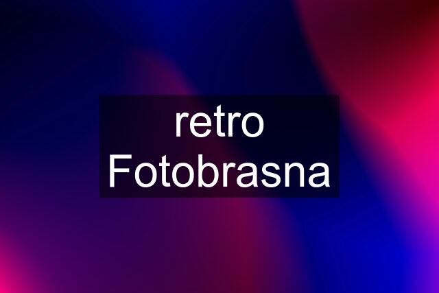 retro Fotobrasna