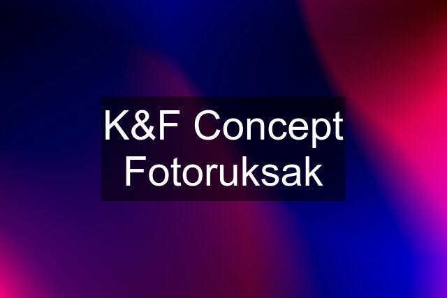 K&F Concept Fotoruksak