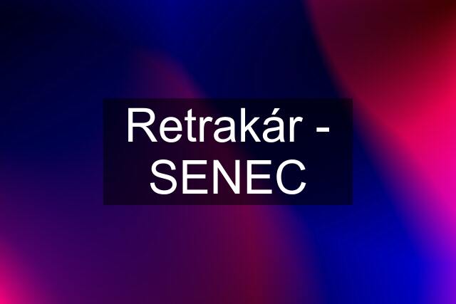 Retrakár - SENEC