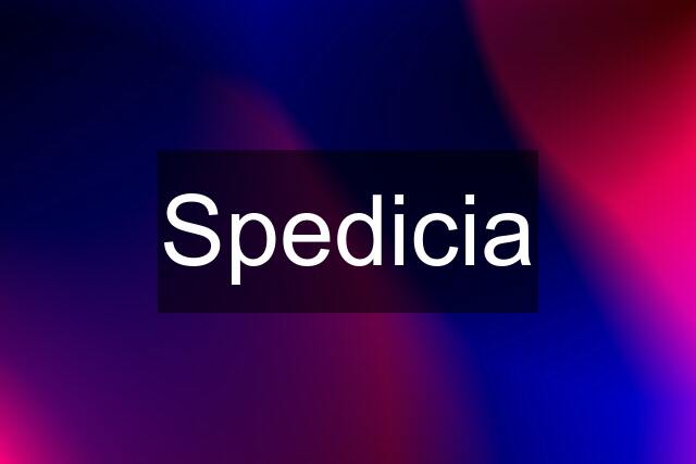 Spedicia