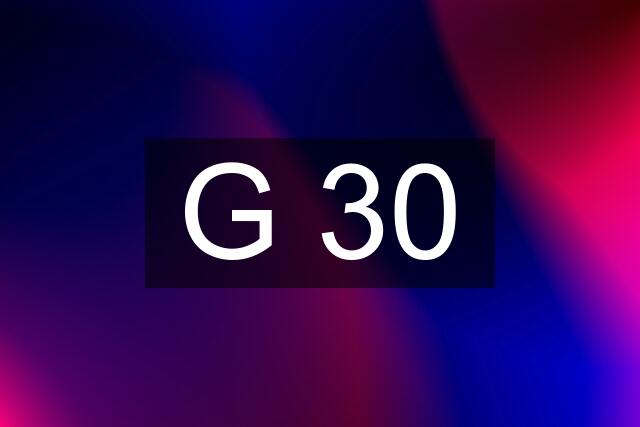 G 30