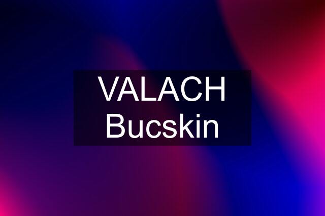 VALACH Bucskin