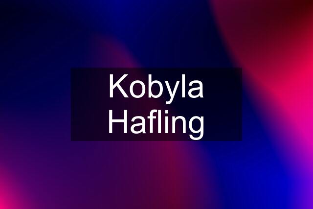 Kobyla Hafling