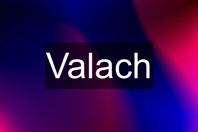 Valach