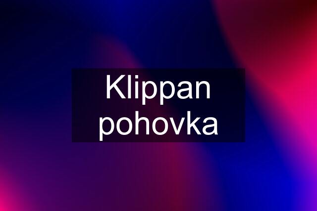 Klippan pohovka