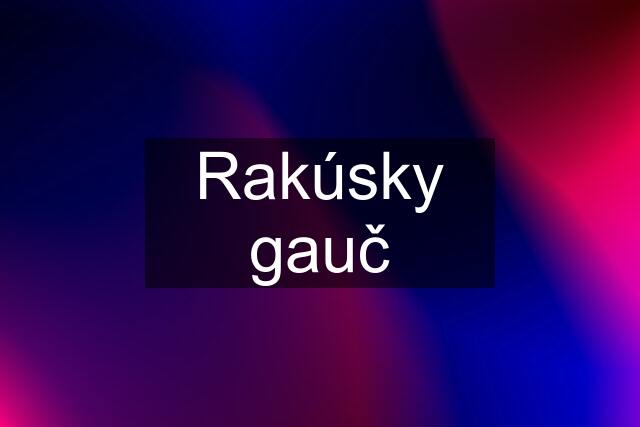 Rakúsky gauč