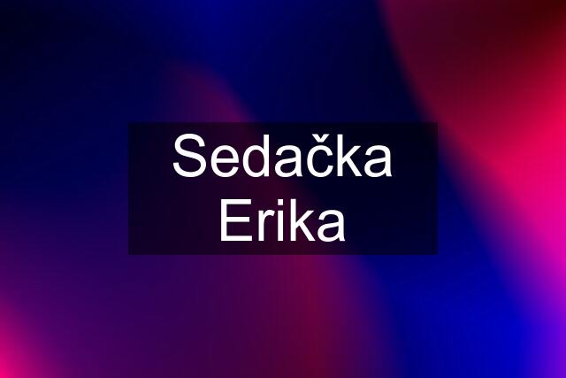 Sedačka Erika