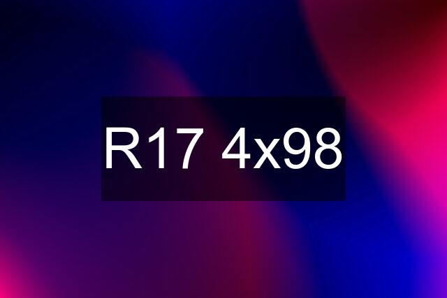 R17 4x98