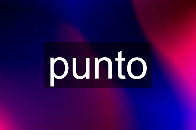 punto