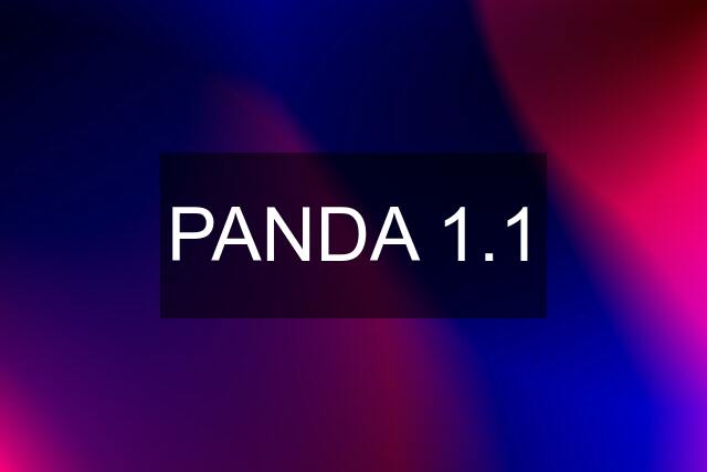 PANDA 1.1