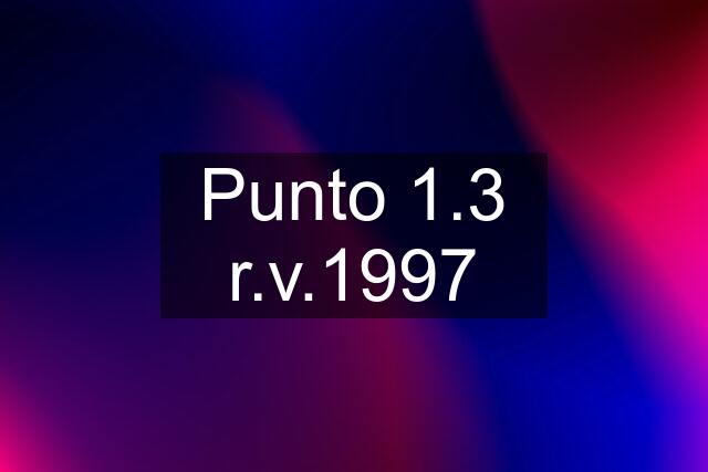 Punto 1.3 r.v.1997