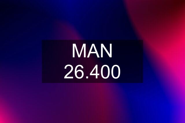 MAN 26.400