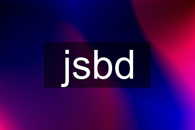 jsbd