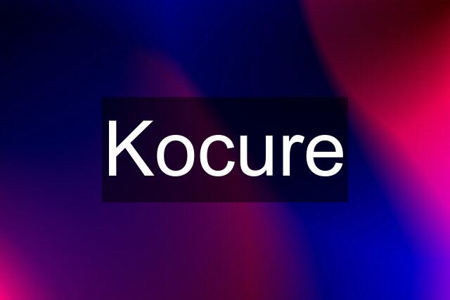 Kocure