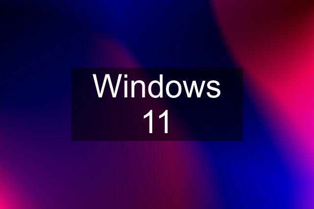 Windows 11