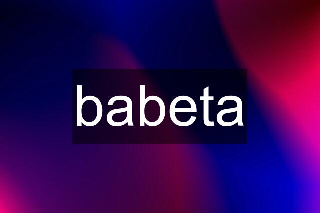 babeta