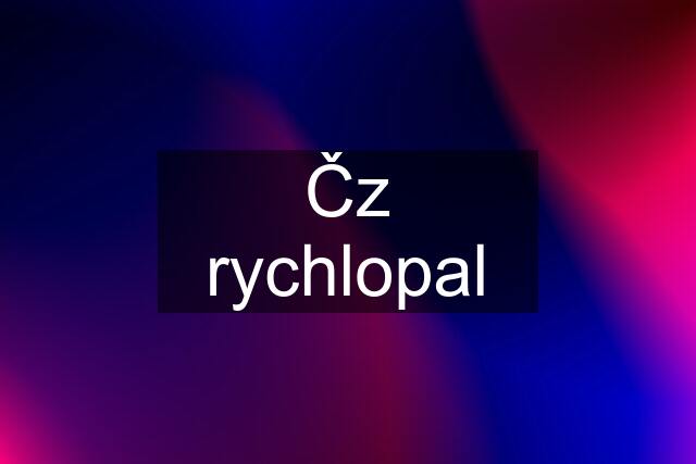 Čz rychlopal