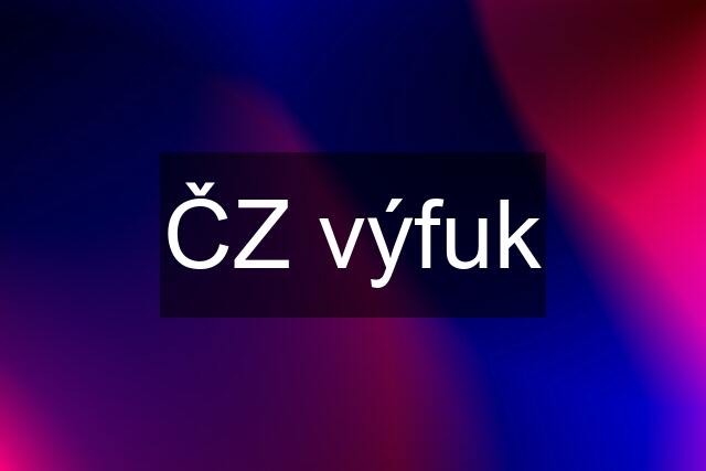 ČZ výfuk