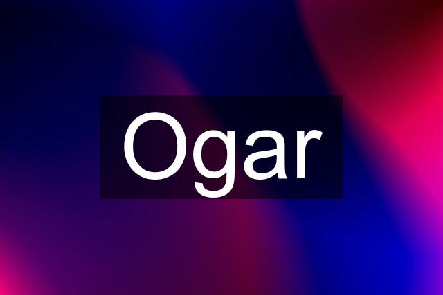 Ogar