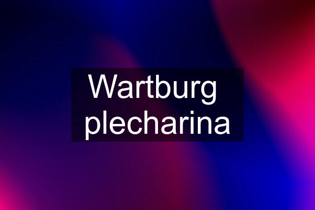 Wartburg  plecharina