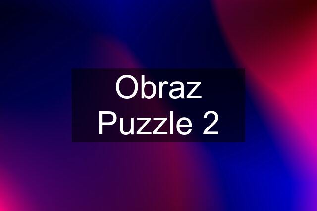 Obraz Puzzle 2