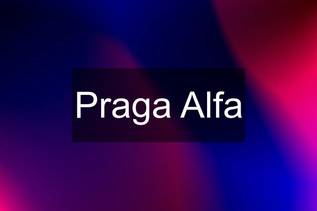 Praga Alfa