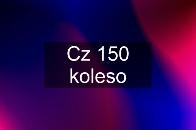 Cz 150 koleso