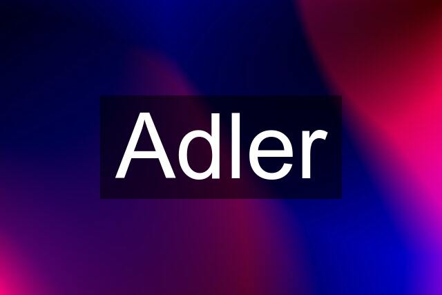 Adler