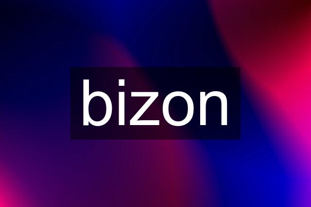 bizon