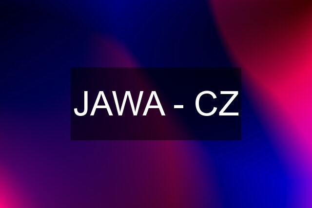 JAWA - CZ