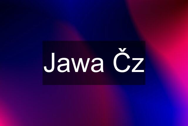 Jawa Čz