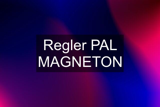 Regler PAL MAGNETON