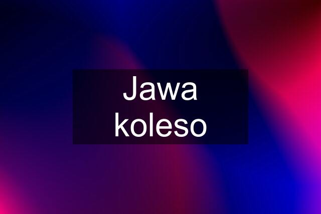 Jawa koleso