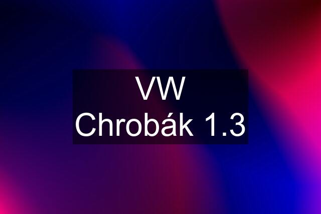 VW Chrobák 1.3