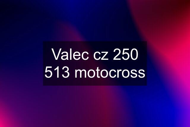 Valec cz 250 513 motocross