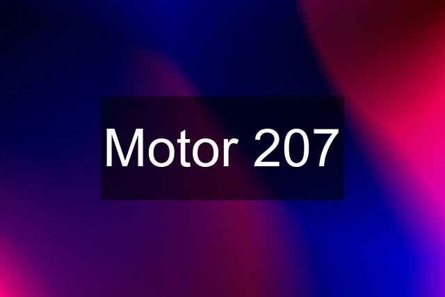 Motor 207