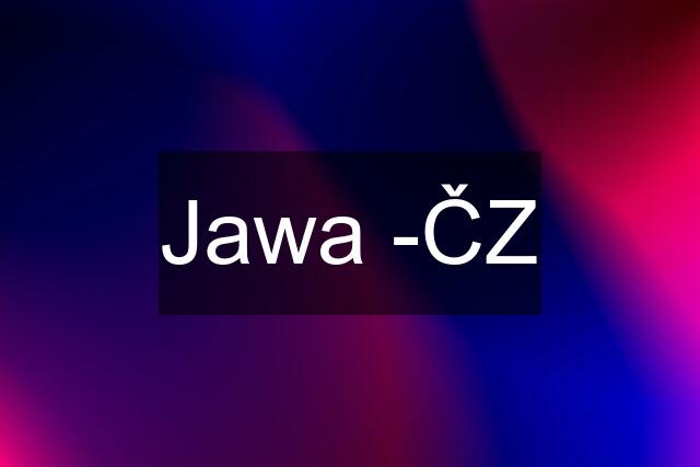 Jawa -ČZ