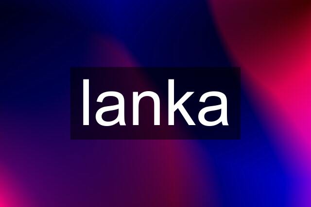 lanka