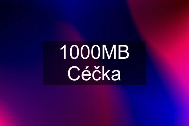 1000MB Céčka