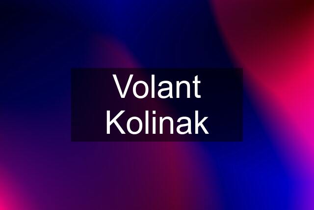 Volant Kolinak