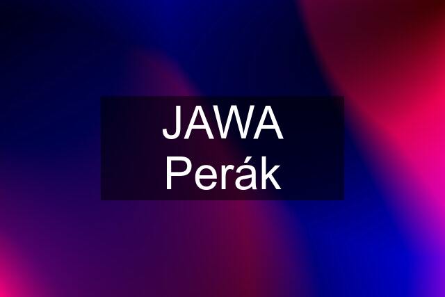 JAWA Perák