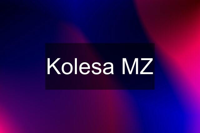 Kolesa MZ