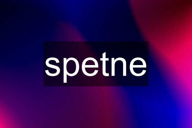 spetne