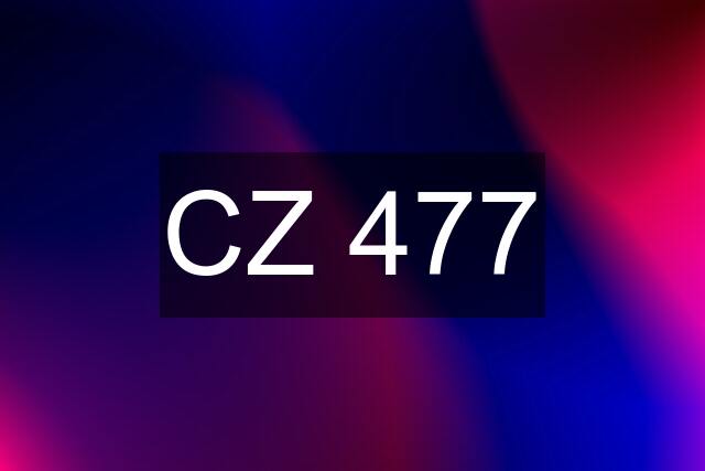 CZ 477