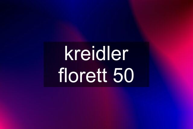 kreidler florett 50