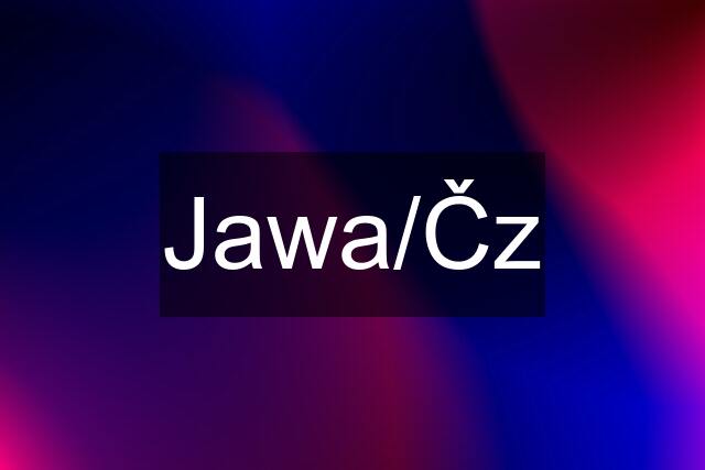 Jawa/Čz