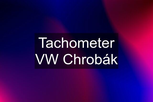 Tachometer VW Chrobák