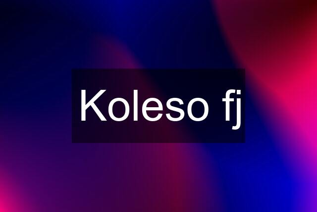 Koleso fj